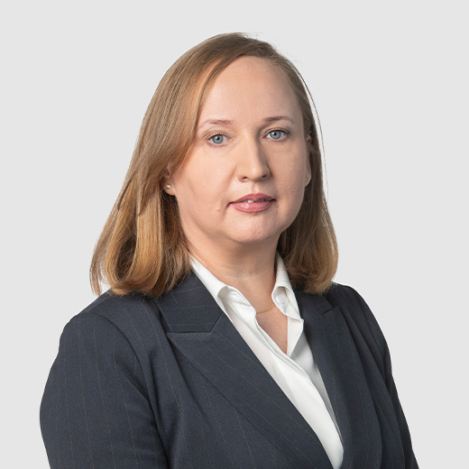 Headshot of Lunate’s Partner and Head of Credit Funds, Kateryna Taousse