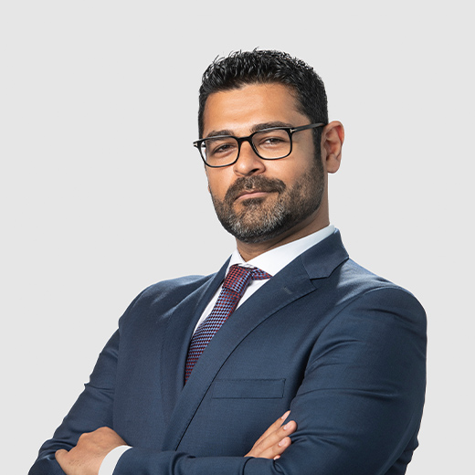 Headshot of Director in Lunate’s credit team, Malik Mehr